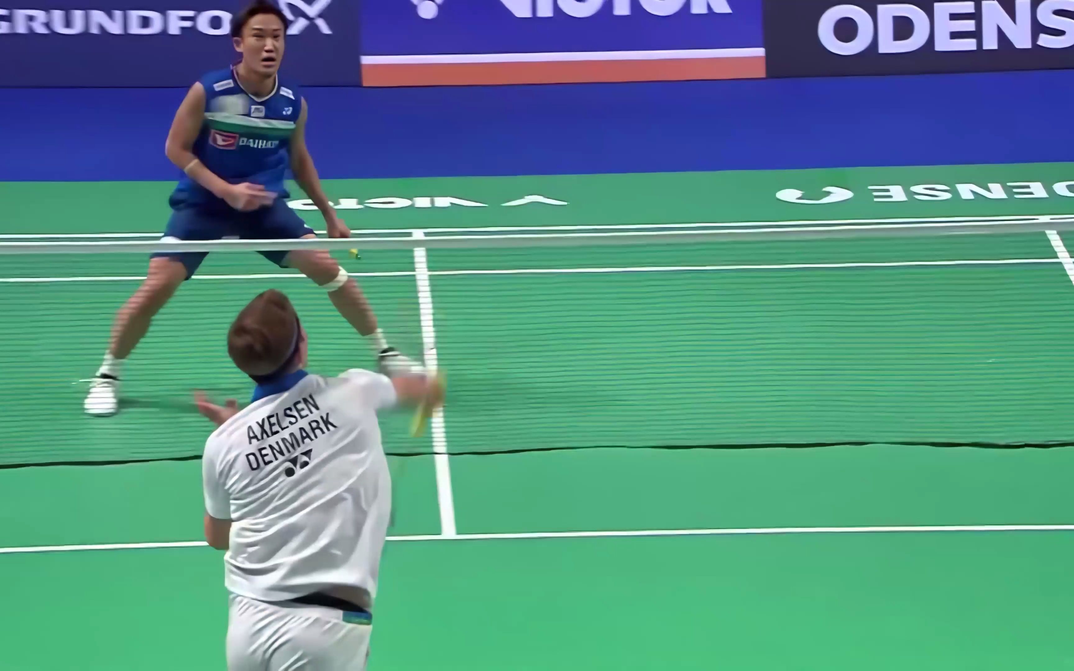 关于丹麦羽毛球队完胜法国羽毛球队，桃田贤斗统治全场的信息